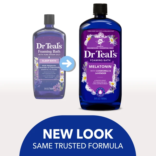 DRT FOAMING BATH MELATONIN FMG