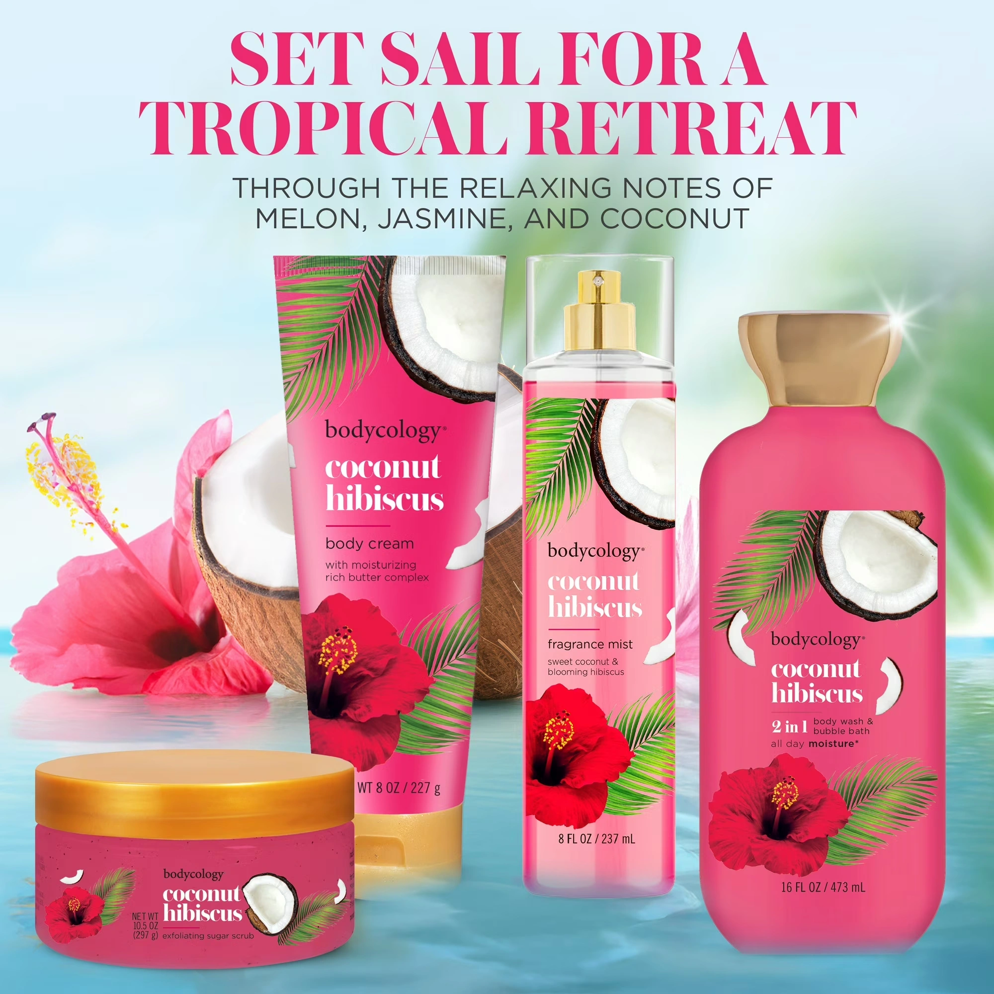 BC COCONUT HIBISCUS HAND CREAM