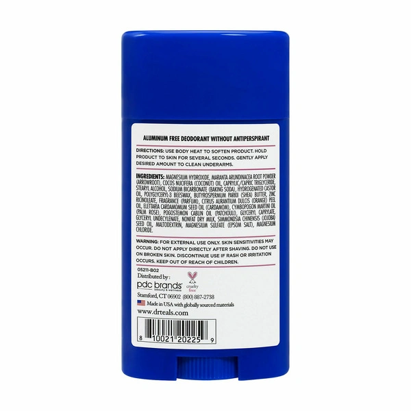 DEO DR TEALS STICK COCONUT
