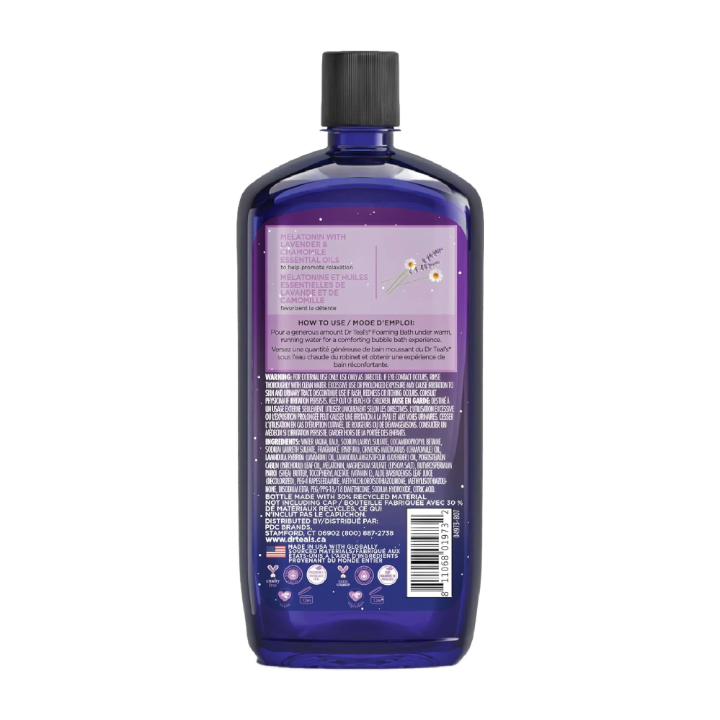 DRT FOAMING BATH MELATONIN FMG