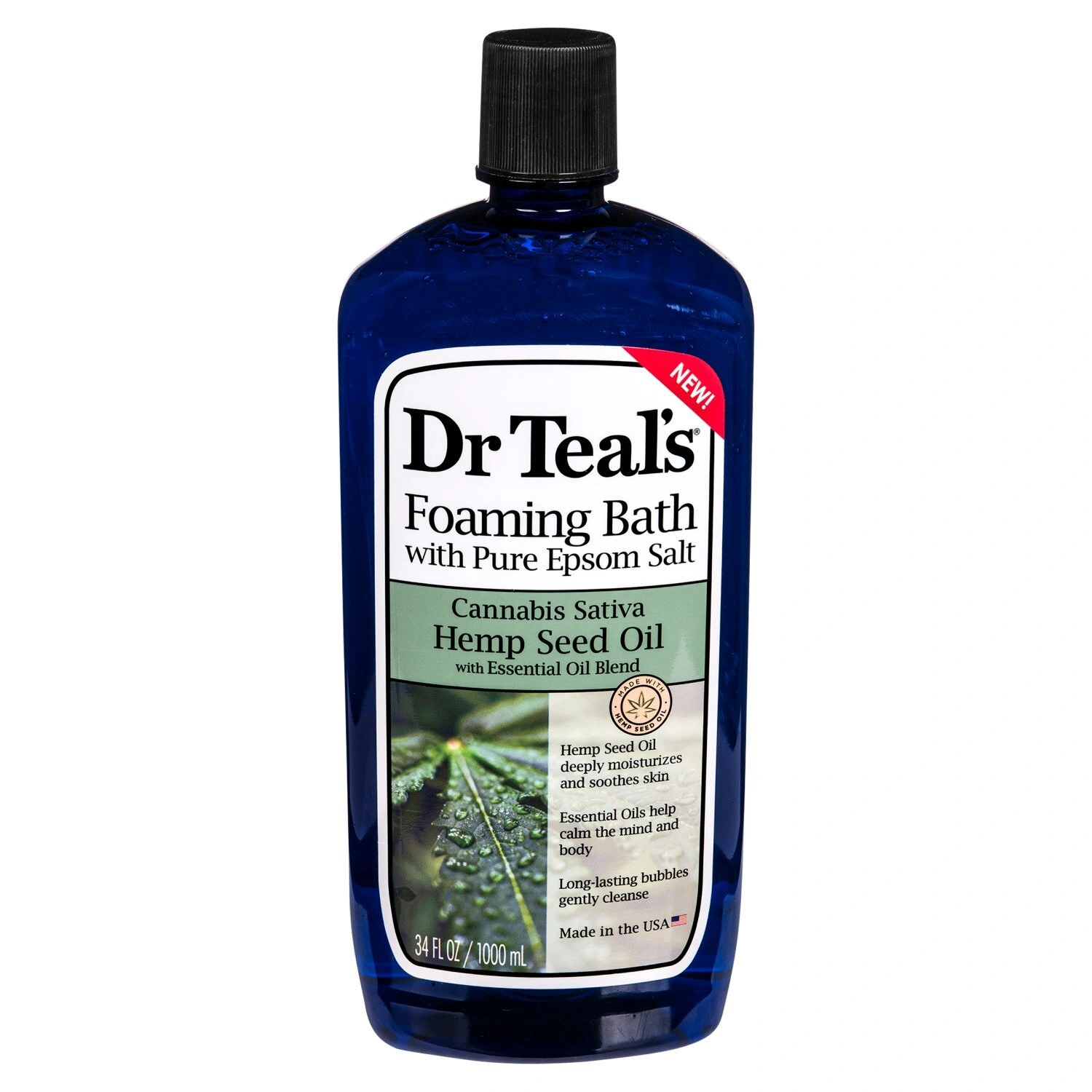 DRT FOAMING BATH HEMP SEED OIL