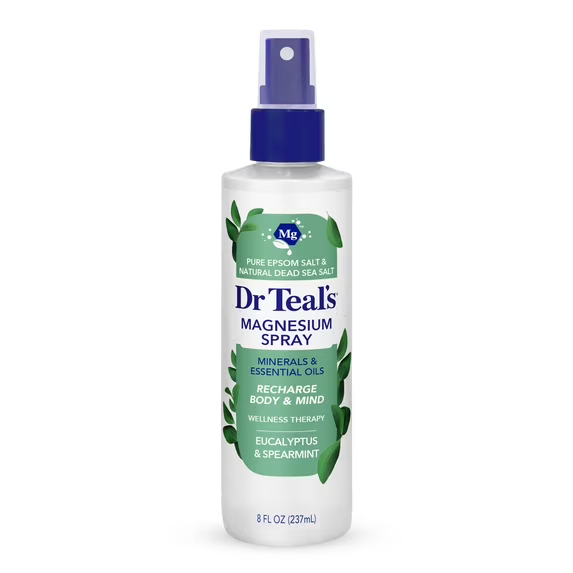 DR TEAL'S RELAX & RELIEF MAGNESIUM SPRAY WITH EUCALYPTUS & SPEARMINT ESSENTIAL OILS