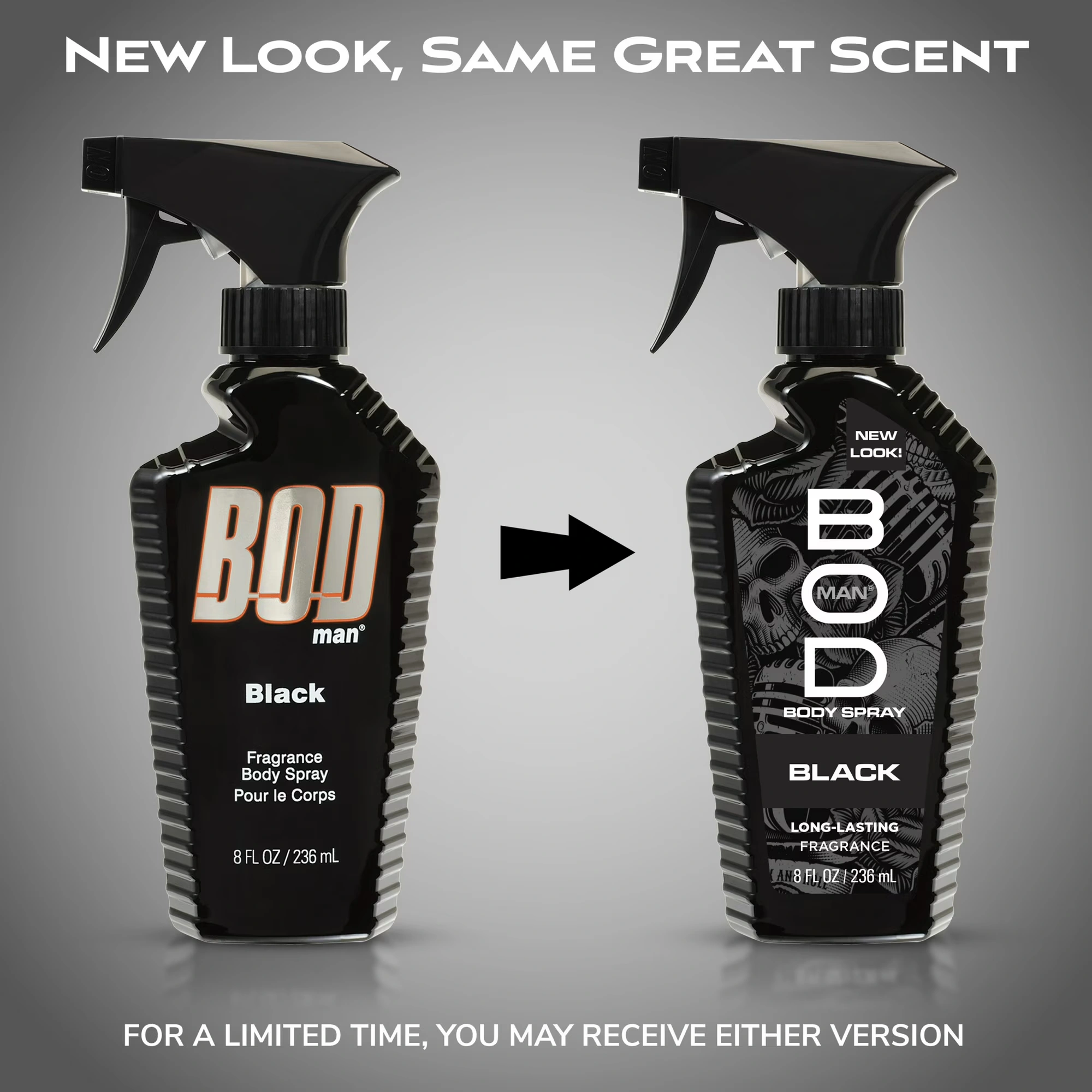 BODMAN BODY SPLASH BLACK